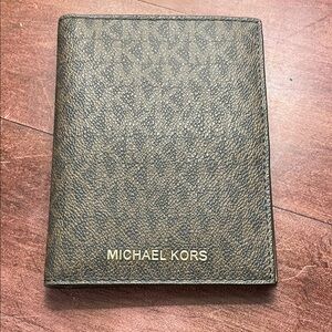 Michael Kors Dark Brown Passport Wallet